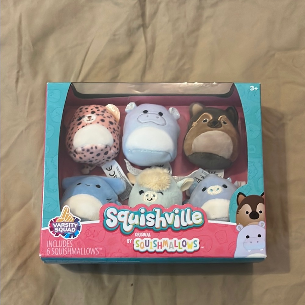 Squishville by Squishmallows Varsity Squad